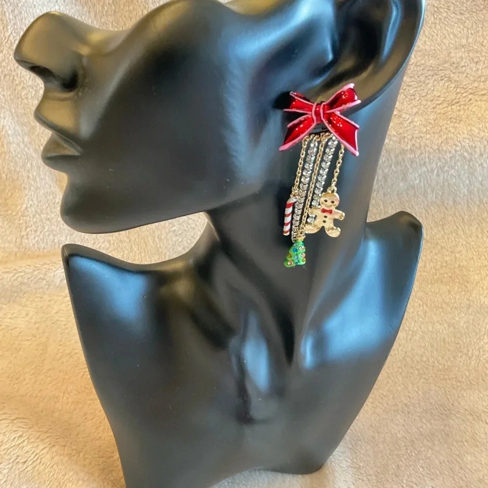 Betsey Johnson Holiday Earrings